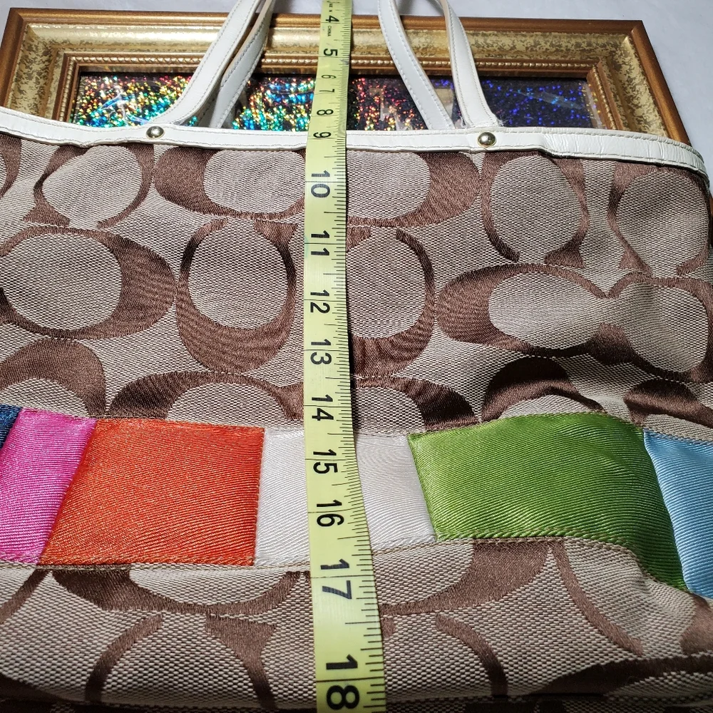 Coach Multicolor Stripe Purse A0767 - 10859_12